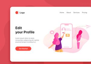 [Part 11] Website illustrations set