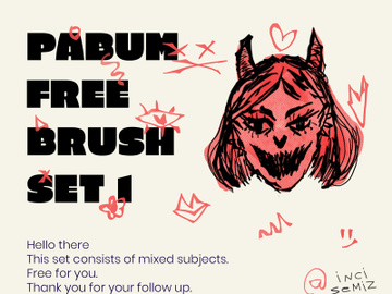 Pabum Free Brush Set preview picture