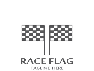 Race flag logo preview picture