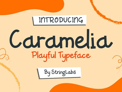 Caramelia - Playful Children Typeface