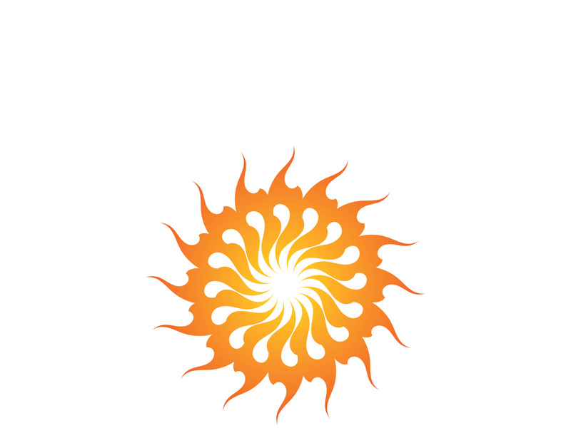 Sun Vector illustration Icon
