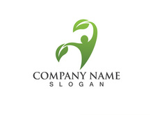 Health life people tree leaf green logo