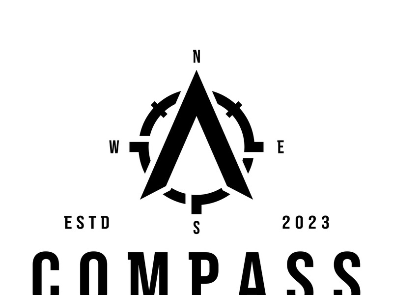 compass icon isolated on background.modern flat compass pictogram,business,marketing,internet concept.trendy simple vector symbol for websitedesign or button to mobile app.logo illustration.