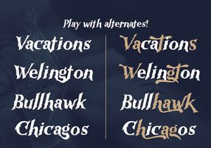 Rutmag Sugan - Decorative Display Font