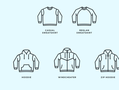 Casual Wear – Free Vector Icons