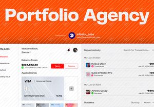CRM Banking Wallet Website
