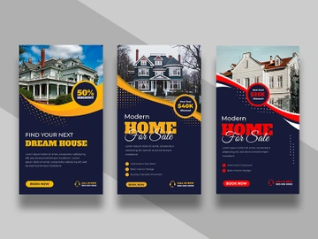Real Estate Social Media Story Template Ver-1 preview picture