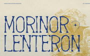 Morinor Lenteron | Hand Drawn Font