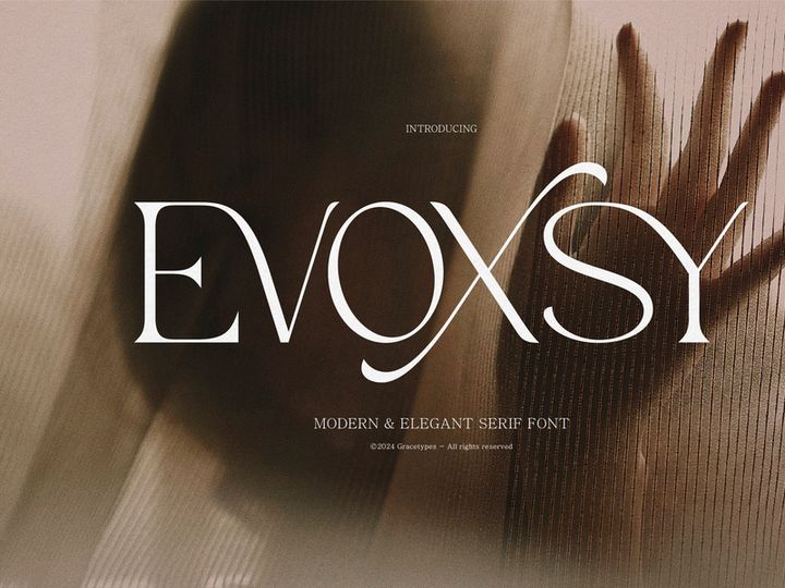 Evoxsy | Elegant Serif