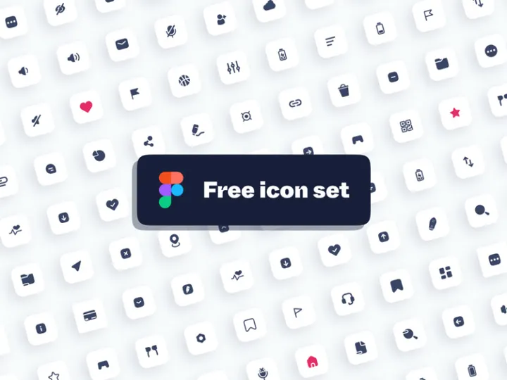 Free icon pack for Figma – 1000+ icons