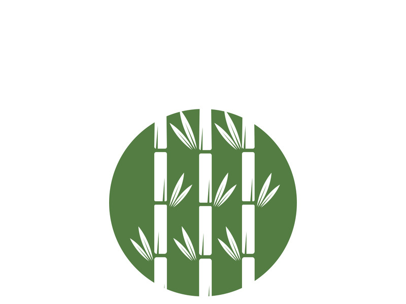 Bamboo Logo Template vector icon