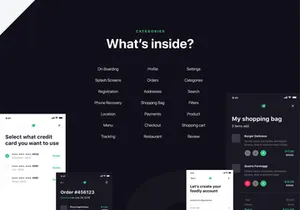 Hngry Food Delivery UI Kit