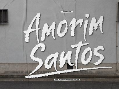 Amorim Santos | Solid Hand Drawn Brush