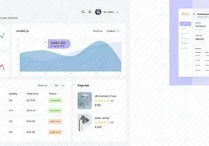 Furnihouse - Furniture Dashboard Admin UI Kit Template