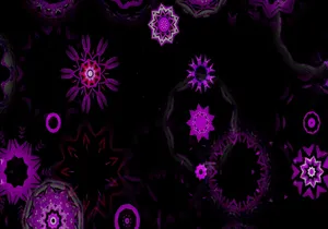 10 Animation Abstract kaleidoscope background