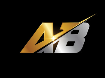 Initial Letter A B Logo Design Vector Template. Graphic Alphabet Symbol For Corporate Business Identity preview picture