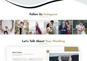 Wedding Videographer Website UI Kit