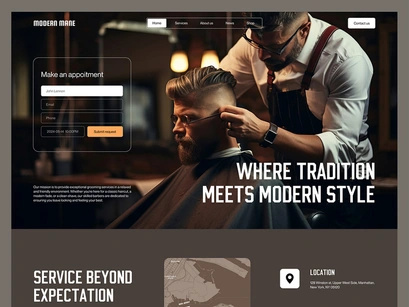 The Hair Hub - Hair Salon & Barber WordPress Theme v3.0