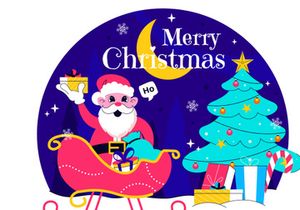 10 Merry Christmas Celebration Illustration