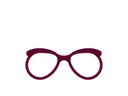 Glasses symbol vector icon
