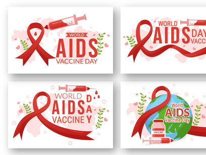 13 World Aids Vaccine Day Illustration