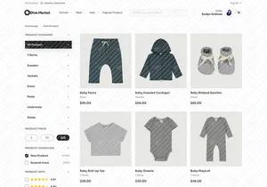 E-Commerce UI Website Design