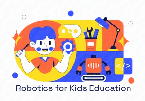 10 Robotics Kids Education Illustration