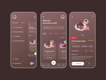 ChocoMobi Full Mobile App UI Kit