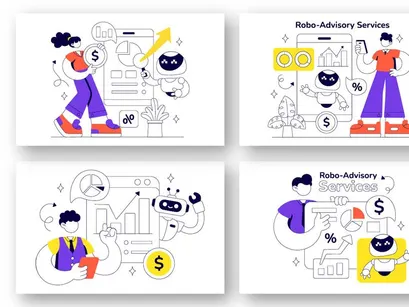 10 Robo Advisory Services Illustration