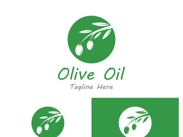 Olive fruit logo design. preview picture