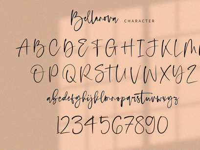 Bellanova - Signature Font
