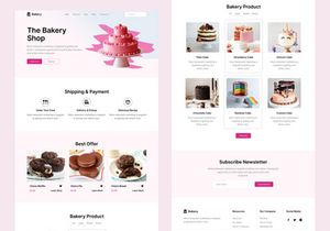 The Bakery - Bakery Shop Landing page