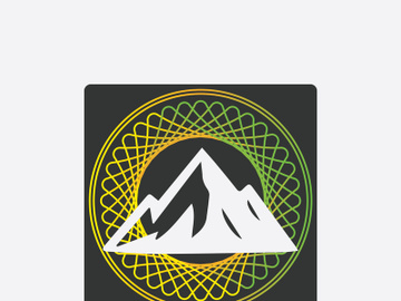 Mountain logo preview picture