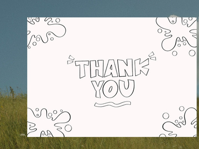 Path Note | Outline Bold Handwritten