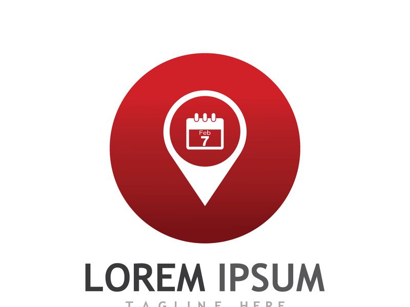 Calendar logo design.