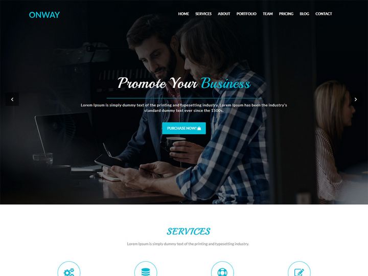 Onway Digital Business Agency HTML Template