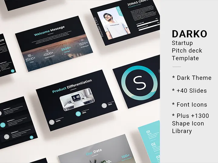 Darko Pitch Deck Template