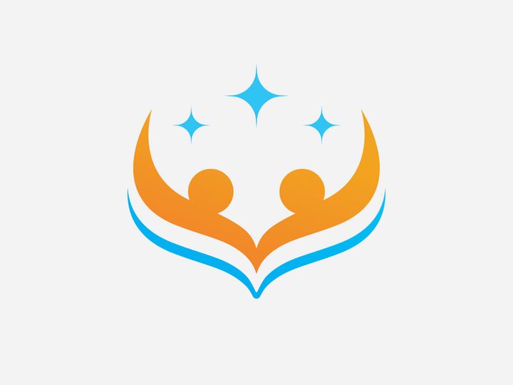 Community  network and social  Health Logo  icon design template
