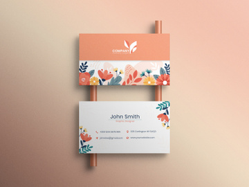 Floral Business Card preview picture