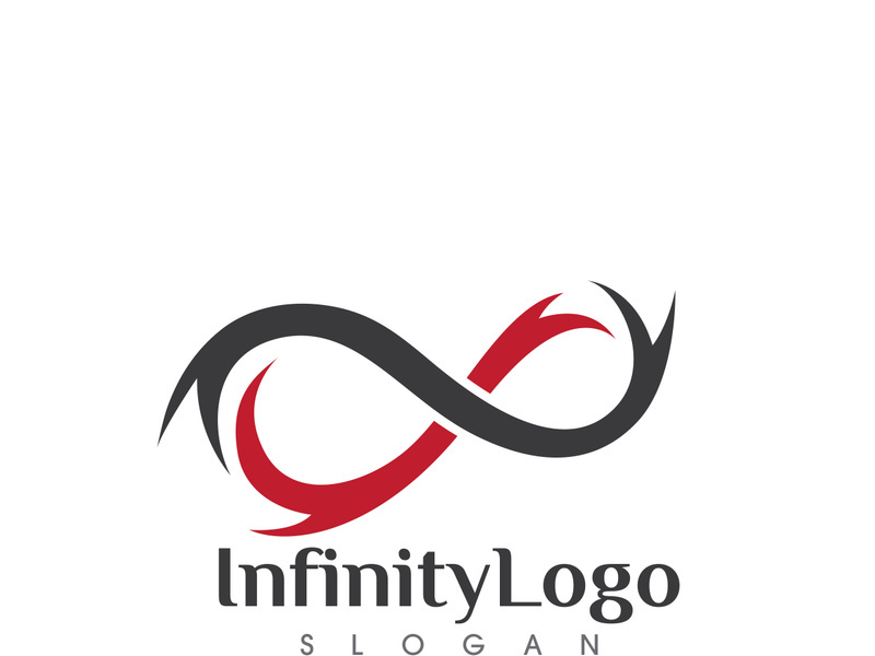 Infinity Design Vector icon illustration Logo template design