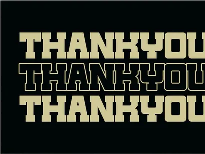 Baseball Varsity - Condensed Slab Serif Font