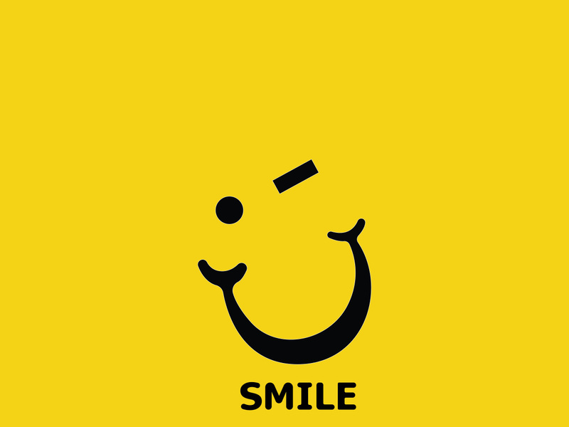 Smile logo and symbol vector image