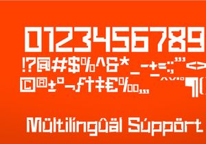 Newro Space - Modern Futuristic Display Font