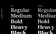 Grafier: A modern brutalist variable font