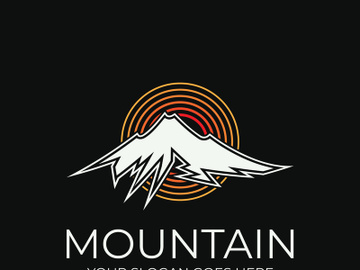 Mountain logo preview picture