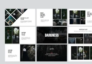Darkness - Keynote template