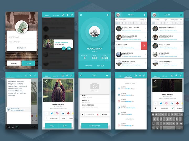 Social Leads App [Sketch]