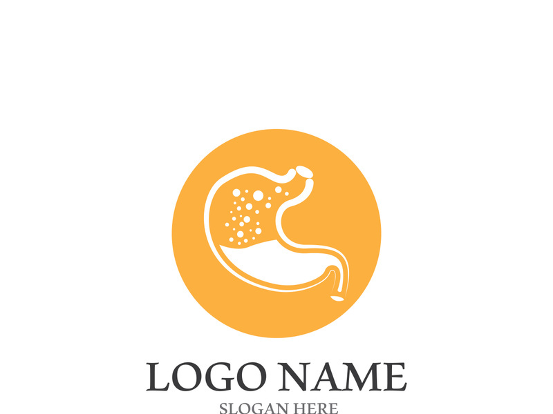stomach care icon design concept vector illustration