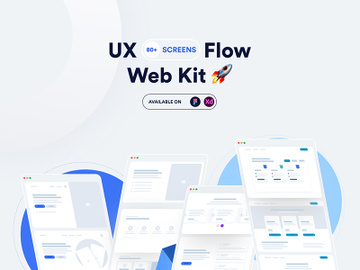 UXFlow Web Kit Design preview picture