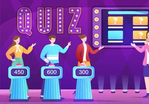 18 Talent Show and TV Quiz Illustration